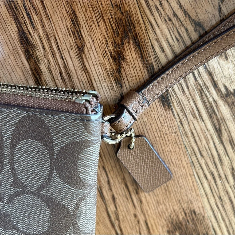 Coach double zip pouch wallet wristlet - Picture 15 of 16